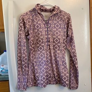 Nike pro long sleeve athletic shirt 1/2 zip